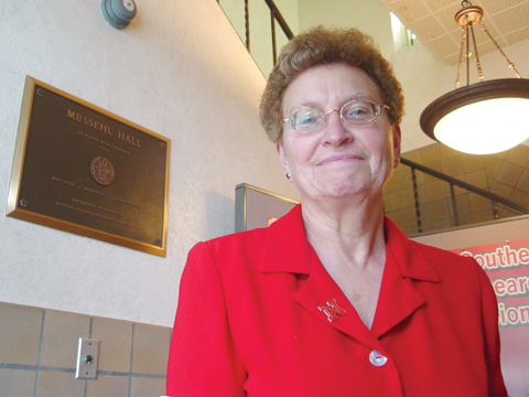 SERVICE AWARD - Minnie Stephens, a staff secretary with Animal Science, will be honored for 45 years of service to the...