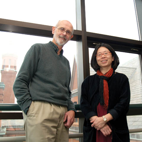 DATABASE CREATORS - Architecture professors James Potter and Rumiko Handa have created a course and online database linking elements of architecture...